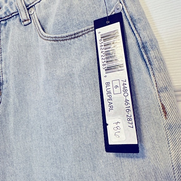 Tribal Aubrey Mid-Rise Straight Crop Jeans - Picture 6 of 8